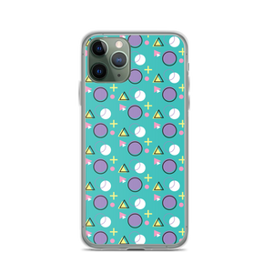 Memphis Colorful Pattern 01 iPhone® Phone Case