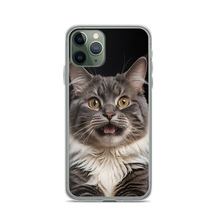 Shocked Cat Face iPhone Case