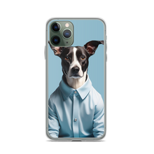 Sad Dog Blue iPhone Case