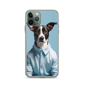 Sad Dog Blue iPhone Case