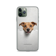 Smile Dog Peep iPhone Case