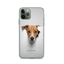 Funny Sad Dog Peep iPhone Case