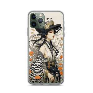 Mrs. Flora and Fauna iPhone Case