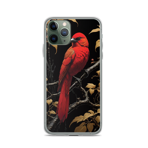 Red Bird iPhone Case