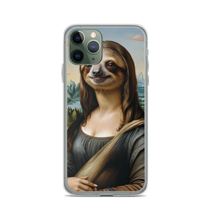 Monalisloth iPhone Case