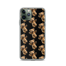 Happy Teddy Bear Pattern iPhone Case