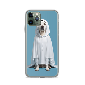 Dog in Ghost Costume iPhone Case