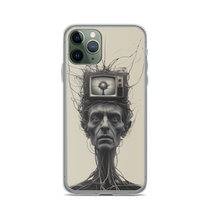 Brain Wash by Media iPhone Case