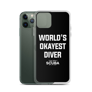 World's Okayest Diver Clear Case for iPhone®