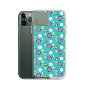 Memphis Colorful Pattern 01 iPhone® Phone Case