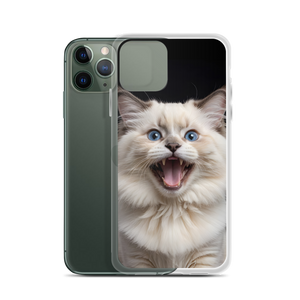 Angry Ragdoll Kitten iPhone Case