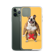 Bulldog X-Tape Yellow iPhone Case