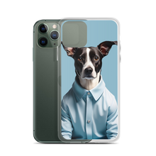 Sad Dog Blue iPhone Case