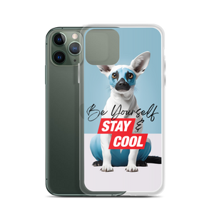 Be Yourself & Stay Cool iPhone Case