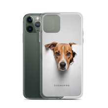 Funny Sad Dog Peep iPhone Case