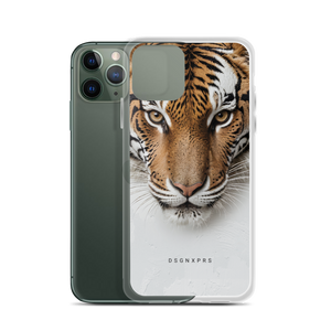 Silent Tiger Head iPhone Case