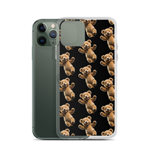 Happy Teddy Bear Pattern iPhone Case