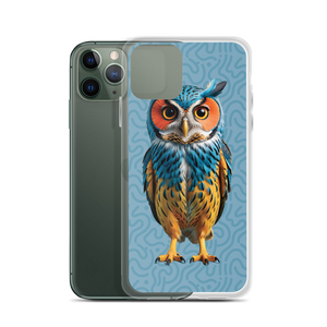 Blue Owl iPhone Case