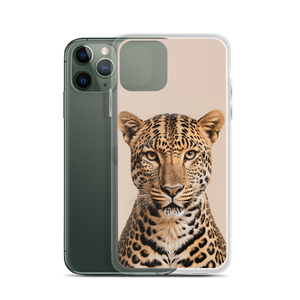 Leopard Potrait iPhone Case