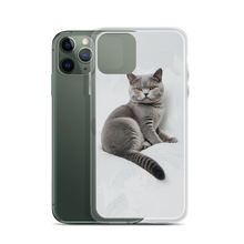 Relaxing British Shorthair Cat iPhone Case