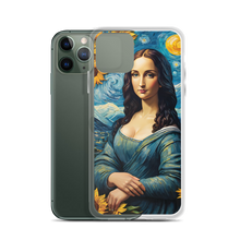 Monalisa Painting in Van Gogh Style iPhone Case