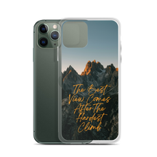 The Best View Comes iPhone Case