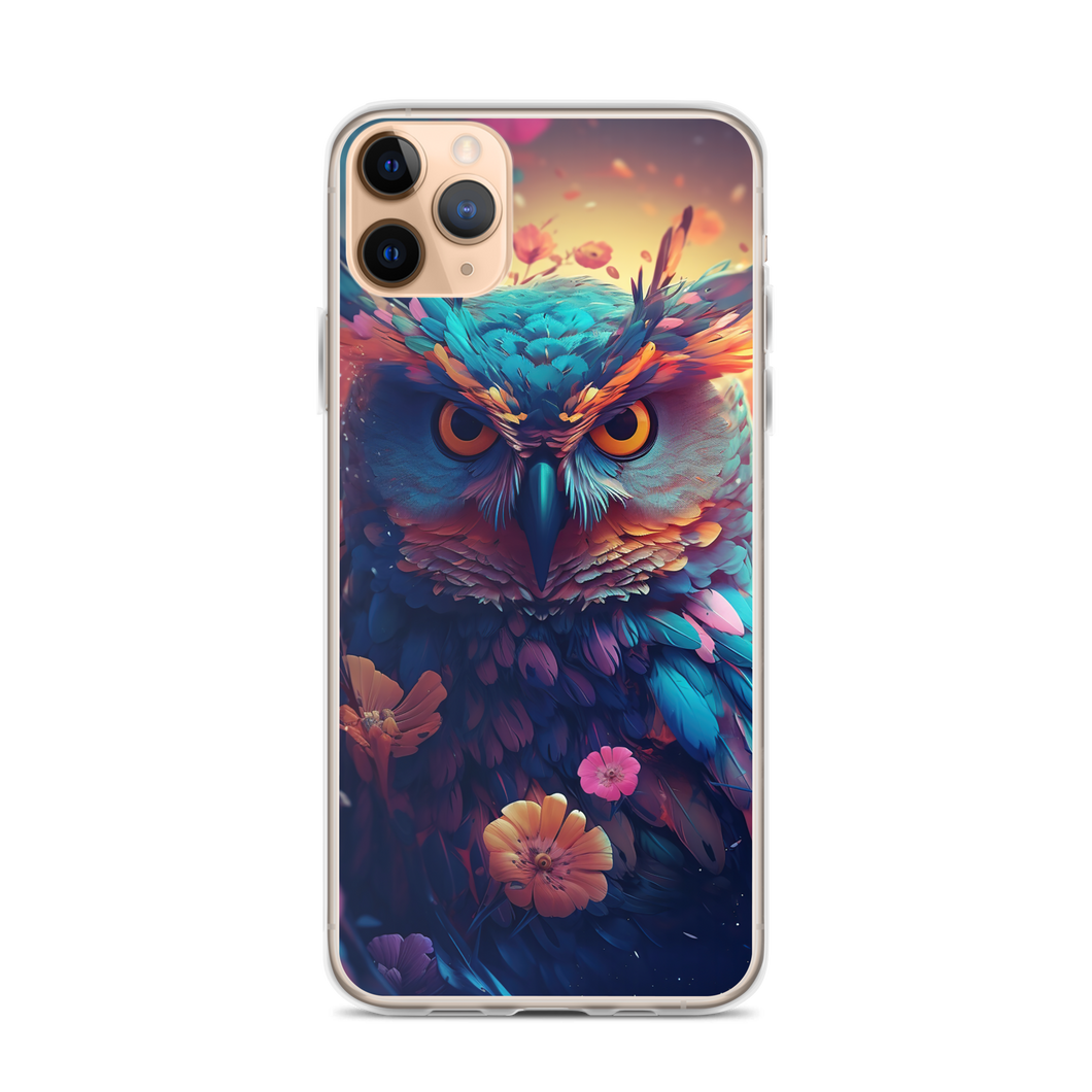 Colorful Owl Art iPhone® Phone Case