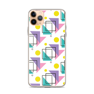 Memphis Colorful Pattern 02 iPhone® Phone Case