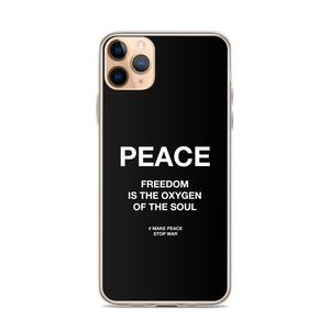 Freedom is the oxygen of the soul iPhone® Phone Case