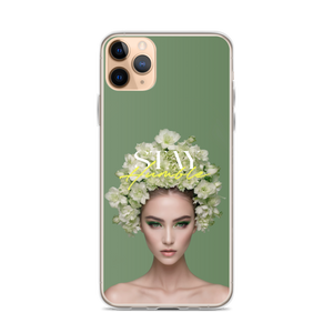 Stay Humble Female Flower Art iPhone® Phone Case