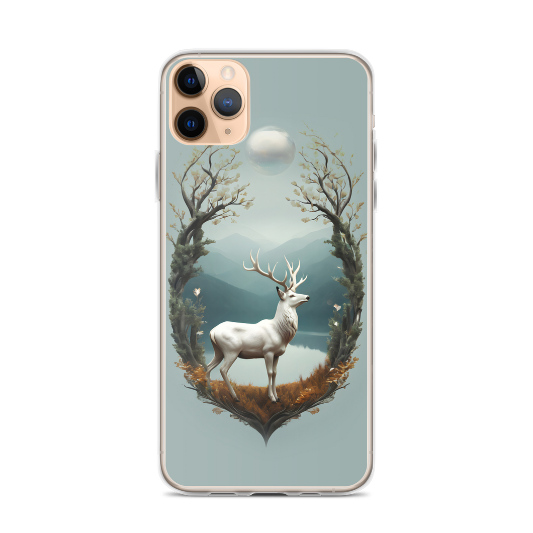 Deer By The Lake iPhone Case