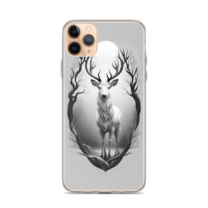 The Grayscale Deer iPhone Case