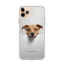 Smile Dog Peep iPhone Case