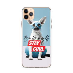 Be Yourself & Stay Cool iPhone Case