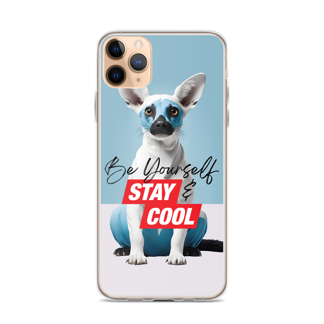 Be Yourself & Stay Cool iPhone Case