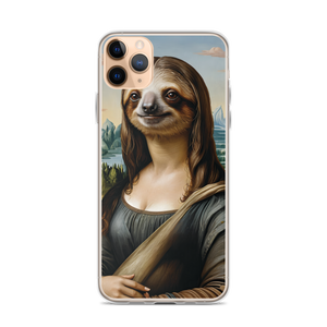 Monalisloth iPhone Case