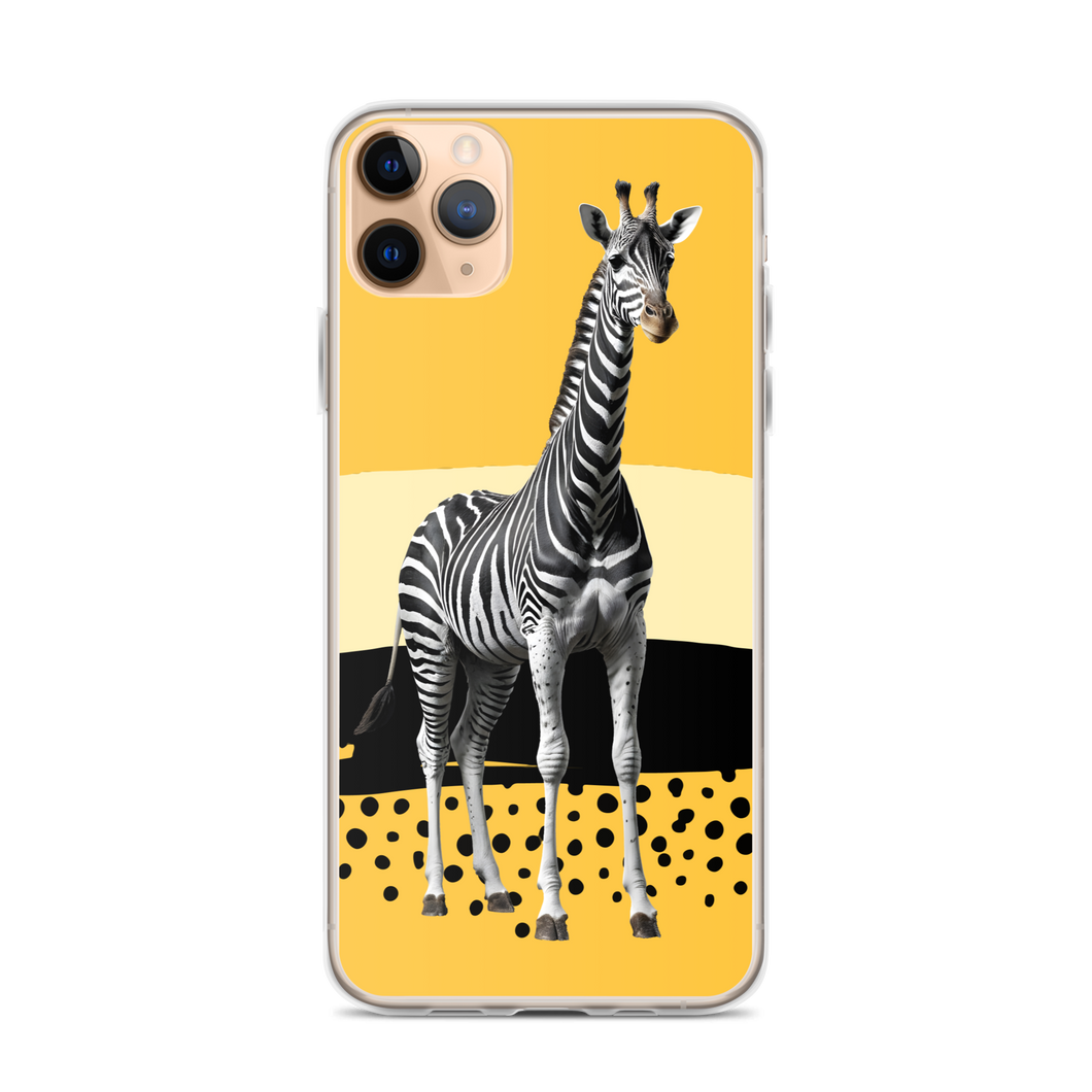 Giraffe Zebra Skin iPhone Case