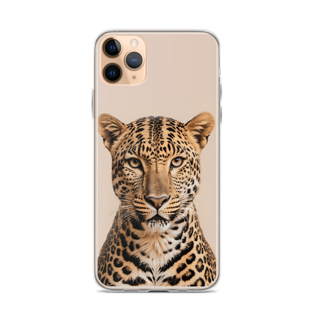 Leopard Potrait iPhone Case