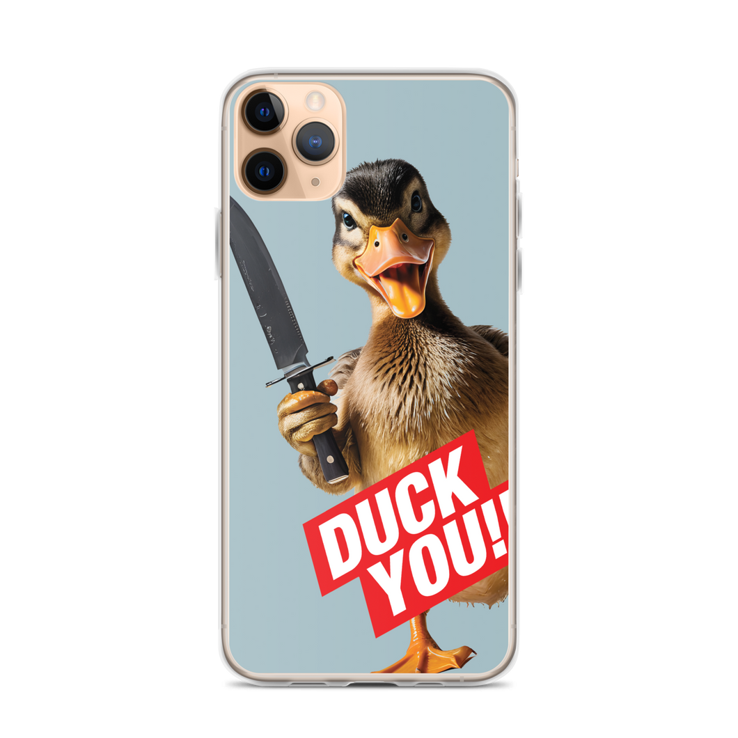 Duck You iPhone Case