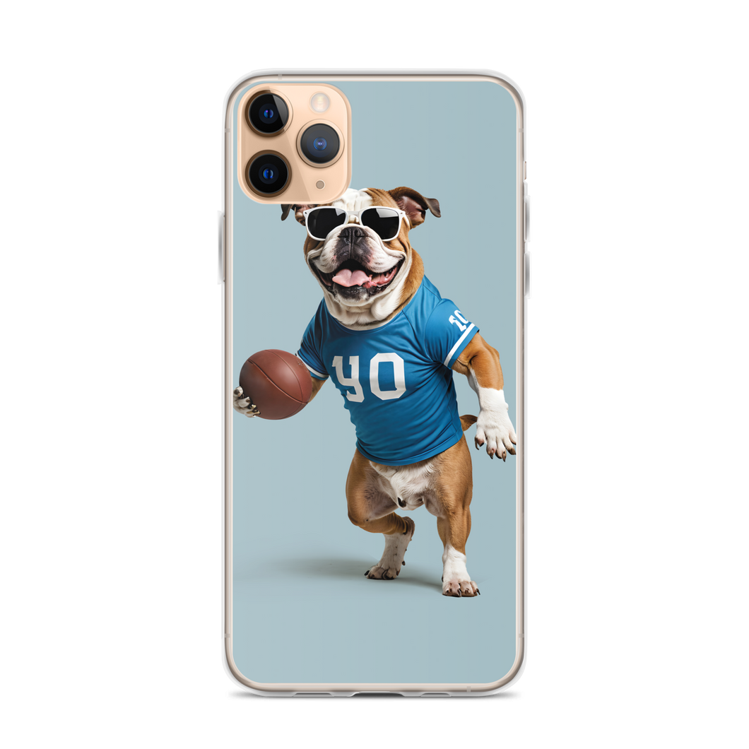 Bulldog Basketball iPhone Case