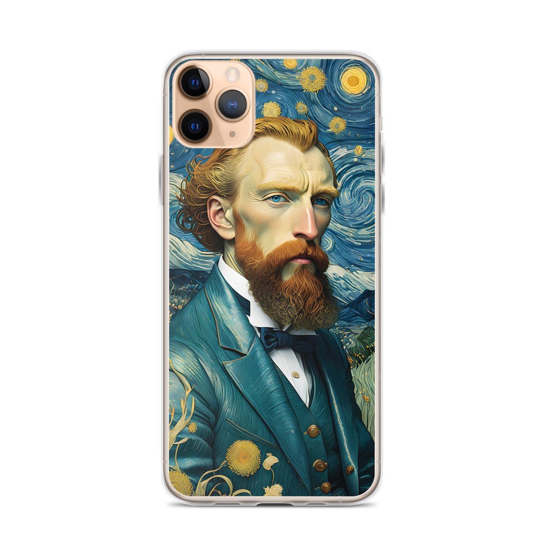 Van Gogh Potrait Painting iPhone Case