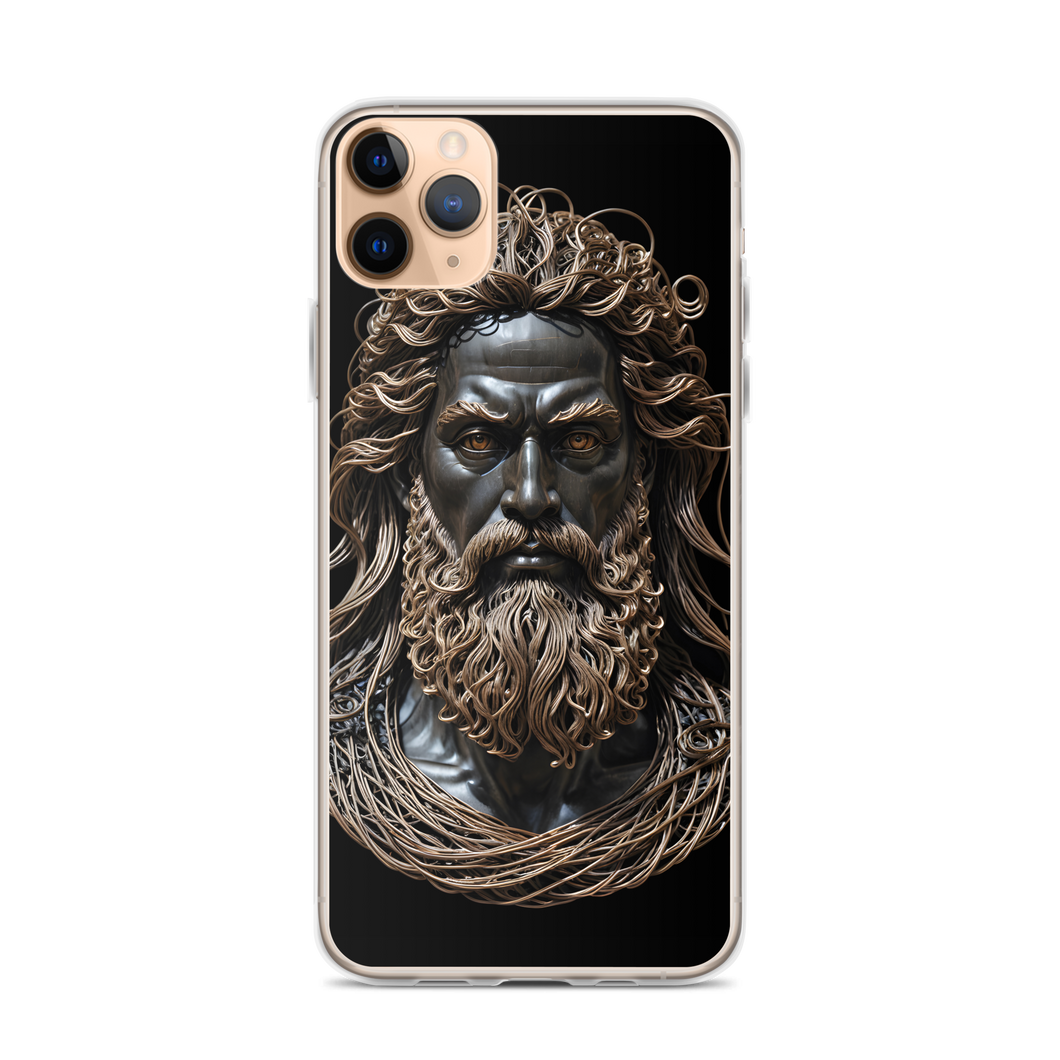 Zeus Copper Wire Sculpture iPhone Case