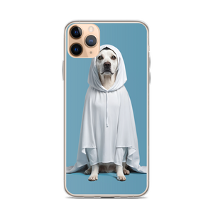 Dog in Ghost Costume iPhone Case