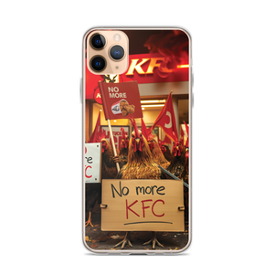 No More KFC (Chicken Demo) iPhone Case