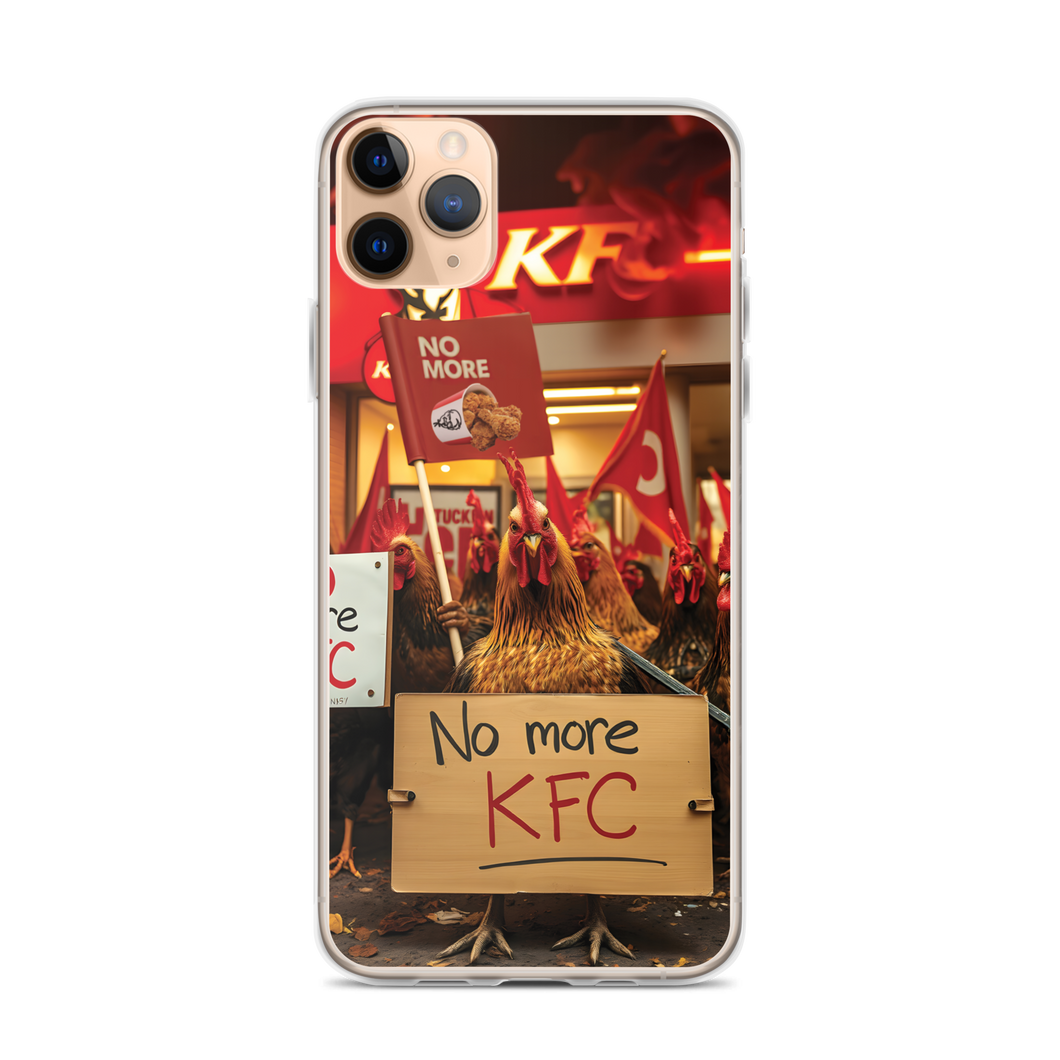 No More KFC (Chicken Demo) iPhone Case