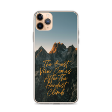 The Best View Comes iPhone Case