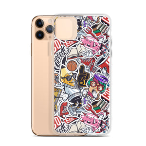 Street Art College Pattern iPhone Case