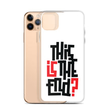 IS/THIS IS THE END? iPhone Phone Case