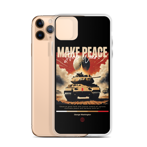 Make Peace Stop War Tank iPhone Case