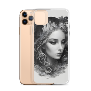 Grayscale Gaia iPhone Case